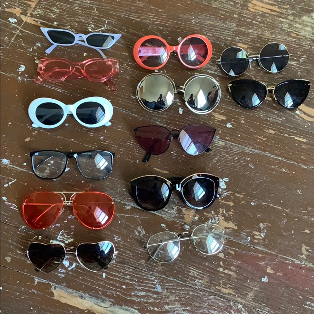 All these sunglasses